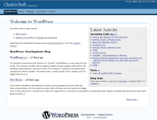 Main page